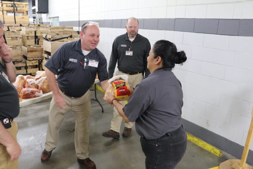 Ham Distribution at Easter